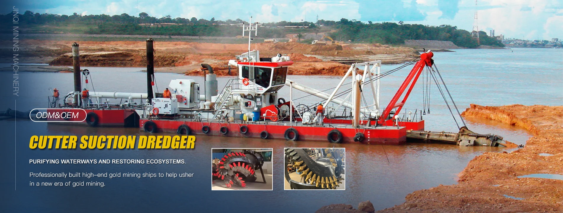 China Cutter Suction Dredger Supplier