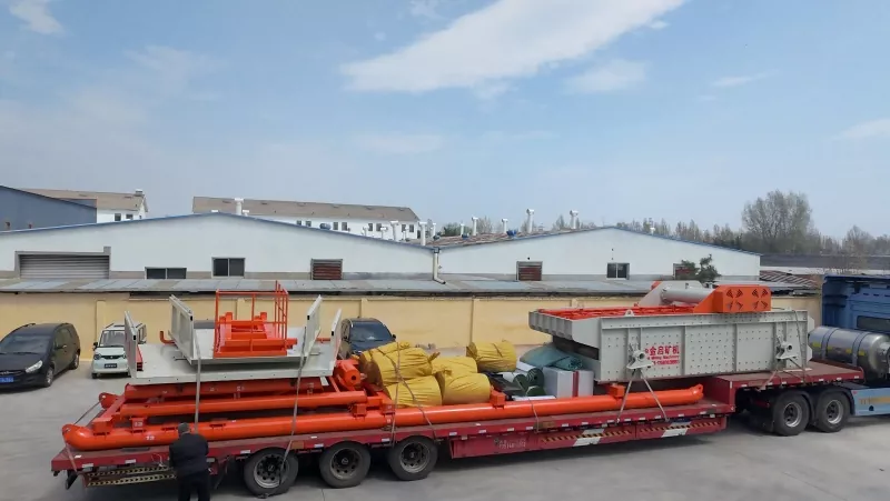 Dzokorora Order kubva kuCentral Asia! Jinqi Gold Mining Screen Unit Yakatumirwa