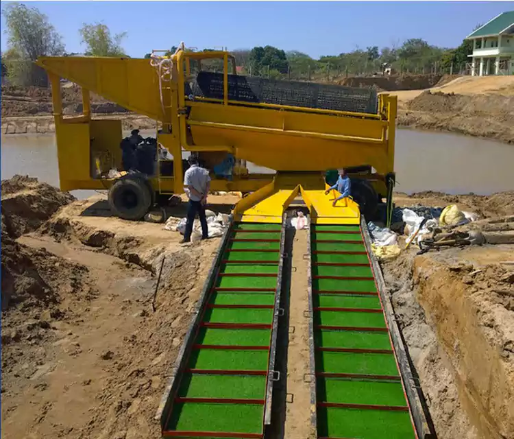 Inotakurika Mobile Gold Panning Cart